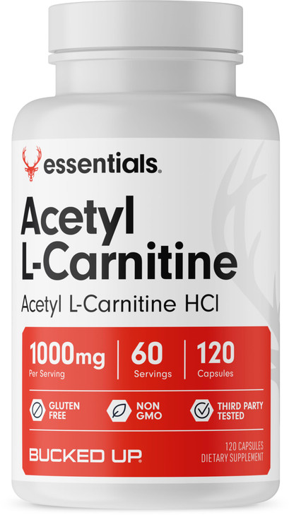 Bucked Up Acetyl L-Carnitine 1000mg Per Serving, Supports Brain Function