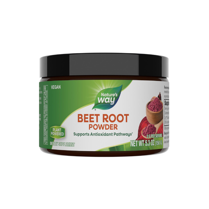 Nature's Way Beet Root Powder, Supports Antioxidant Pathways*, 5 Oz