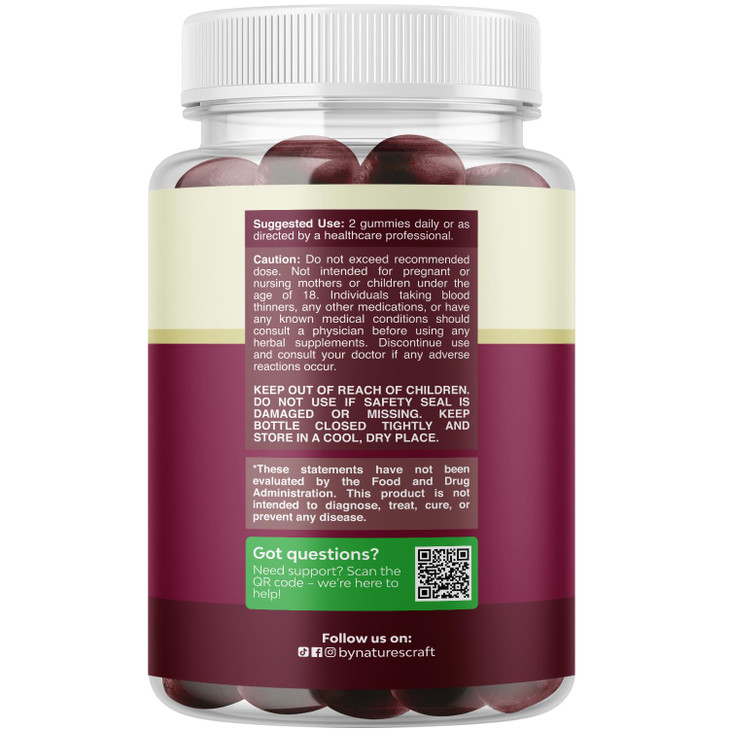 Flow Boosting Beet Root Gummies