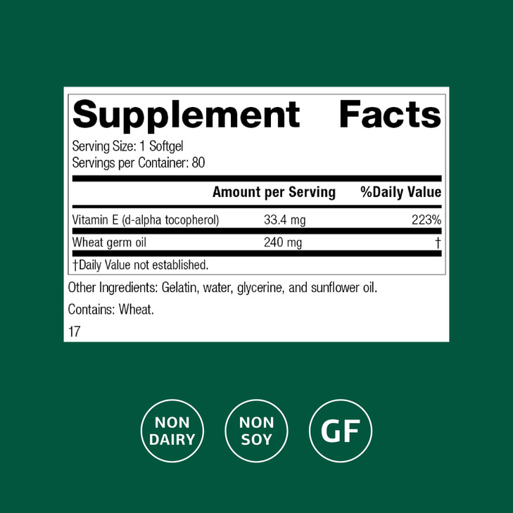 Standard Process Wheat Germ Oil Fortified