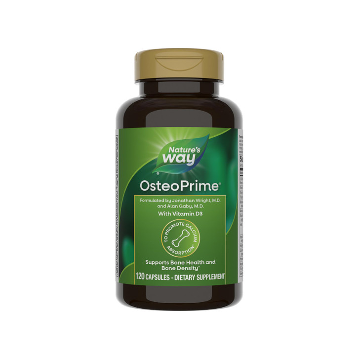 Nature's Way OsteoPrime, Supports Bone Health and Density*, Vitamin D3, Gluten