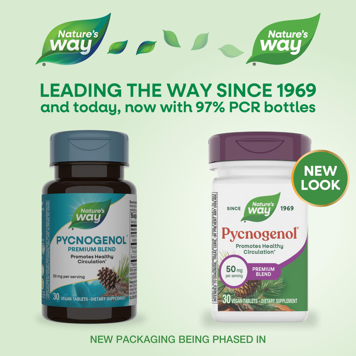 Nature's Way Pycnogenol Premium Blend, Promotes Healthy Circulation*