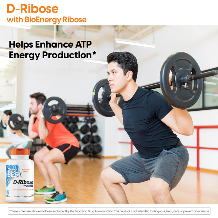 Doctor's Best D Ribose Supplement for Men & Women