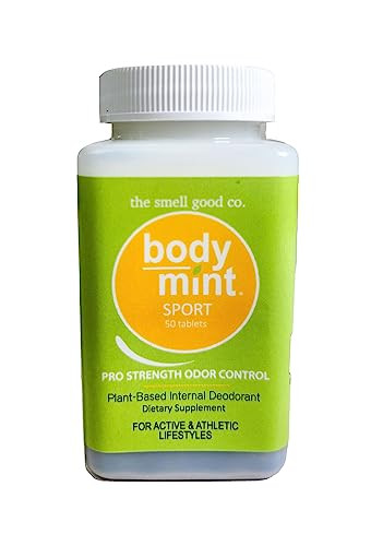 Body Mint Sport, Extra Strength Chlorophyll Deodorizing Supplement for Full Body