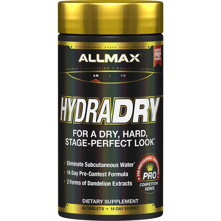 ALLMAX HYDRADRY - 84 Tablets - 14-Day Pre-Contest Formula