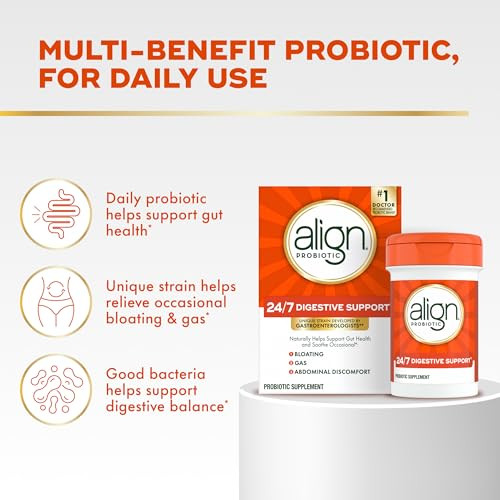 Align Probiotic, 24/7 Digestive Support*§, Probiotics for Women and Men