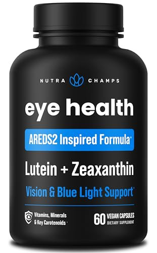 AREDS 2 Eye Vitamins - Lutein & Zeaxanthin Supplement