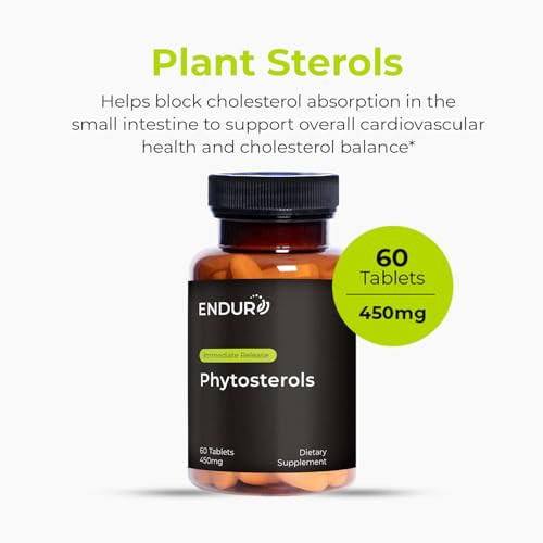 Endur Phytosterols, Promotes Heart & Prostate Health for Men, Helps Block
