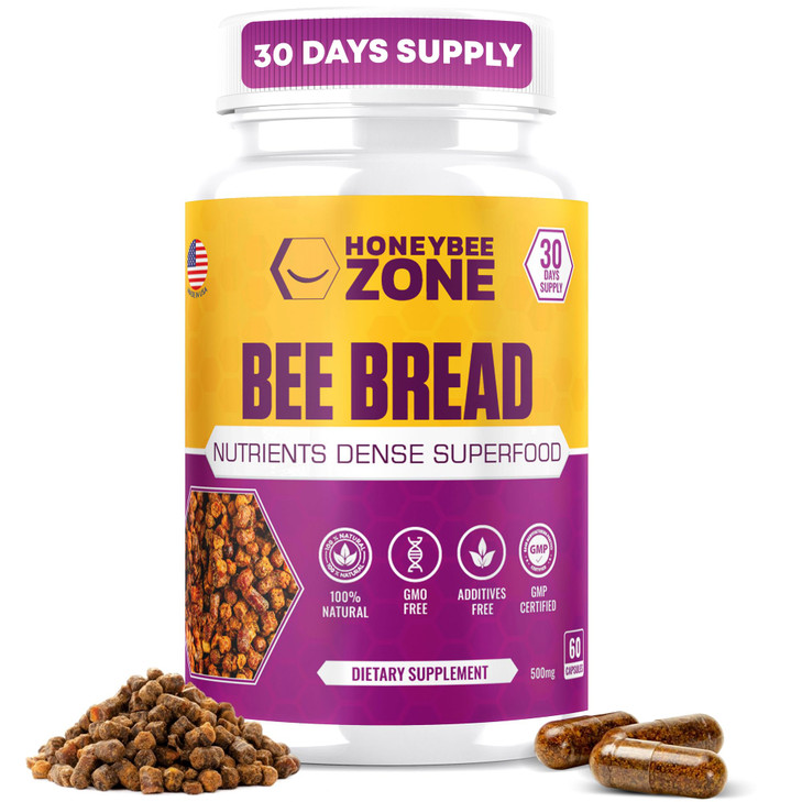 HONEYBEEZONE-Bee Bread Capsules