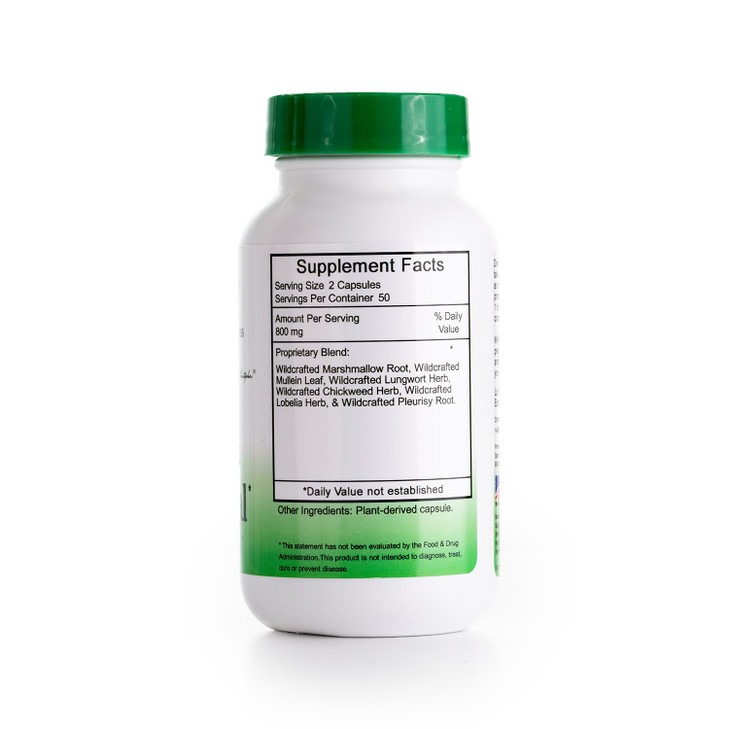 Dr. Christopher's Lung and Bronchial - 450 mg - 100 Vegetarian Capsules