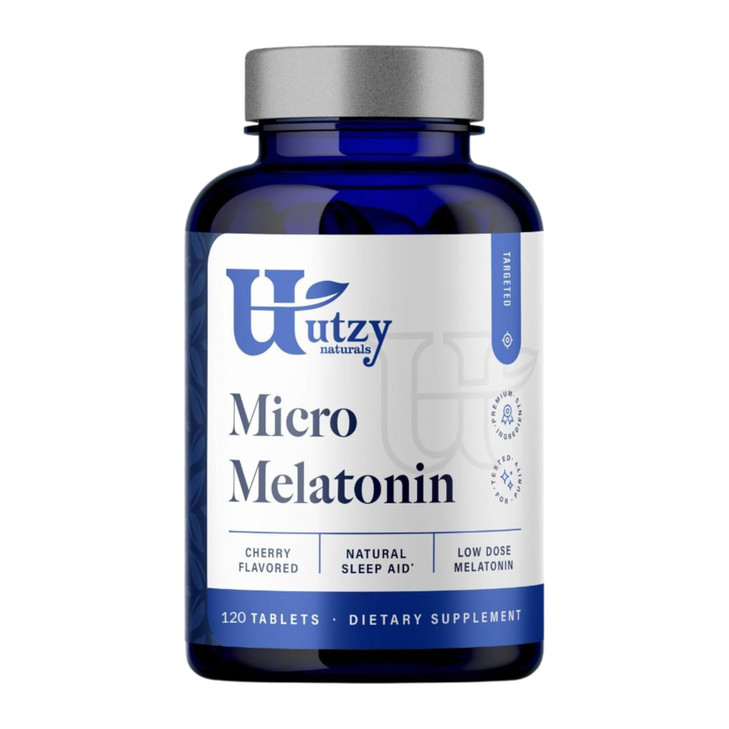 Utzy Naturals Micro Melatonin - Low Dose Melatonin 250mcg