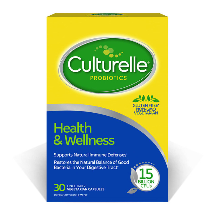 Culturelle Health & Wellness Daily Probiotic for Women & Men - 30 Count