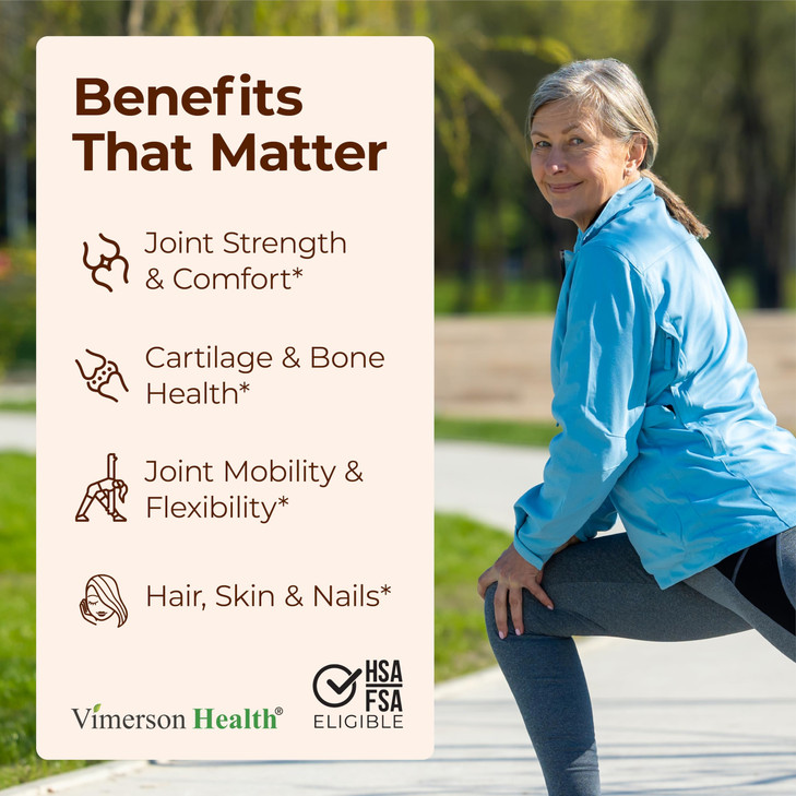 Glucosamine Chondroitin MSM with Hydrolyzed Collagen Peptides