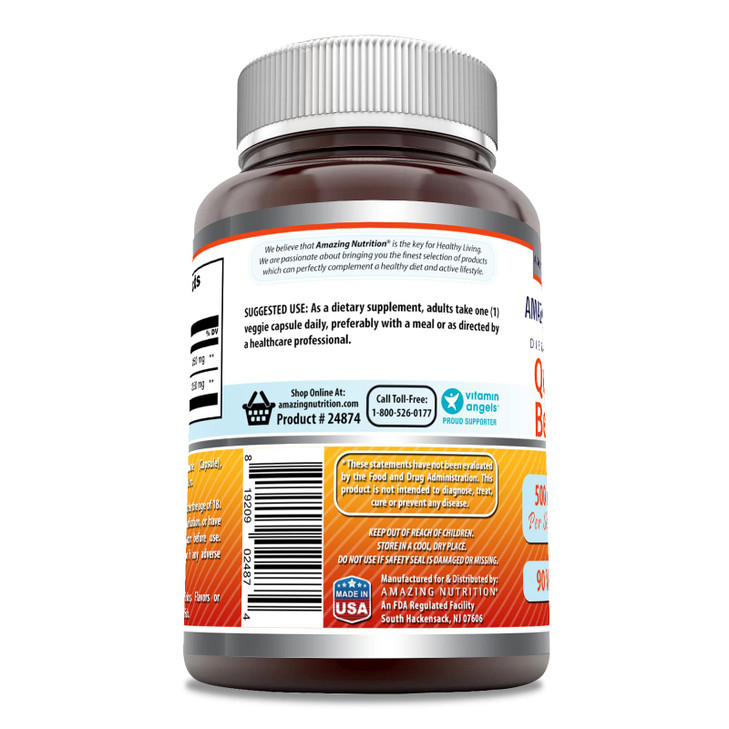 Amazing Formulas Quercetin 250 Mg & Berberine 250 Mg