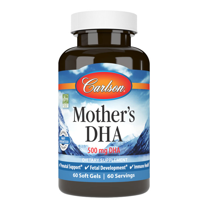 Carlson - Mother's DHA, 500 mg DHA, Prenatal