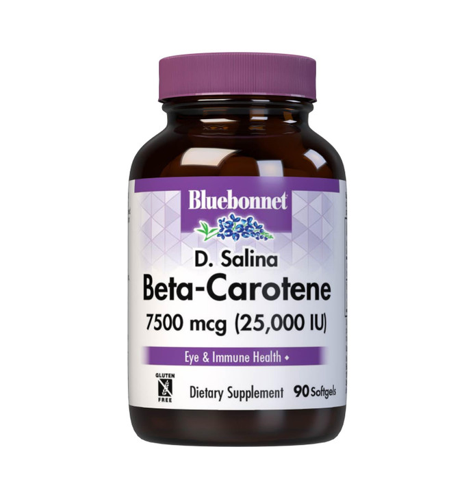 BlueBonnet Mixed Beta-Carotene 25,000 IU (7500 mcg) Eye Vitamins
