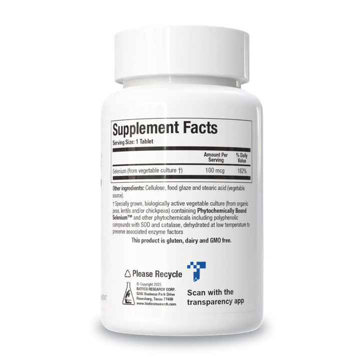 Biotics Research Se-Zyme Forte- Whole Food Selenium Source, Thyroid Gland
