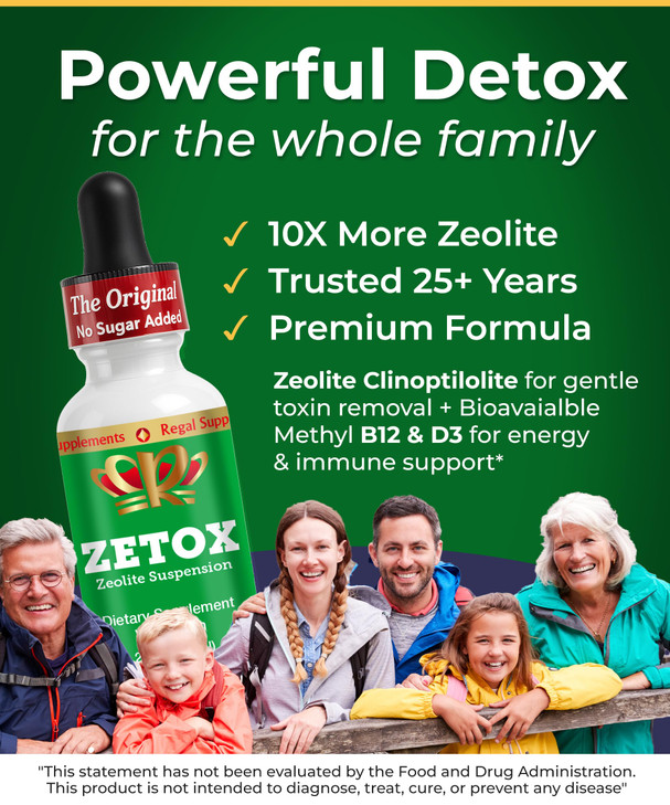 ZETOX - Zeolite Detox for Kids and Adults
