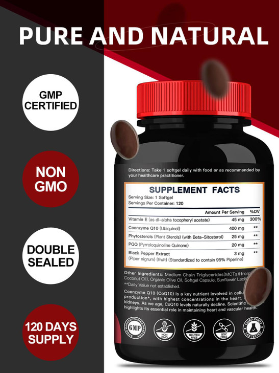 DRFOSTER Coq10 400mg Softgels Ubiquinol