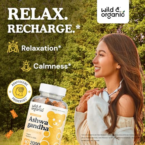 Wild & Organic Ashwagandha Gummies 2000mg
