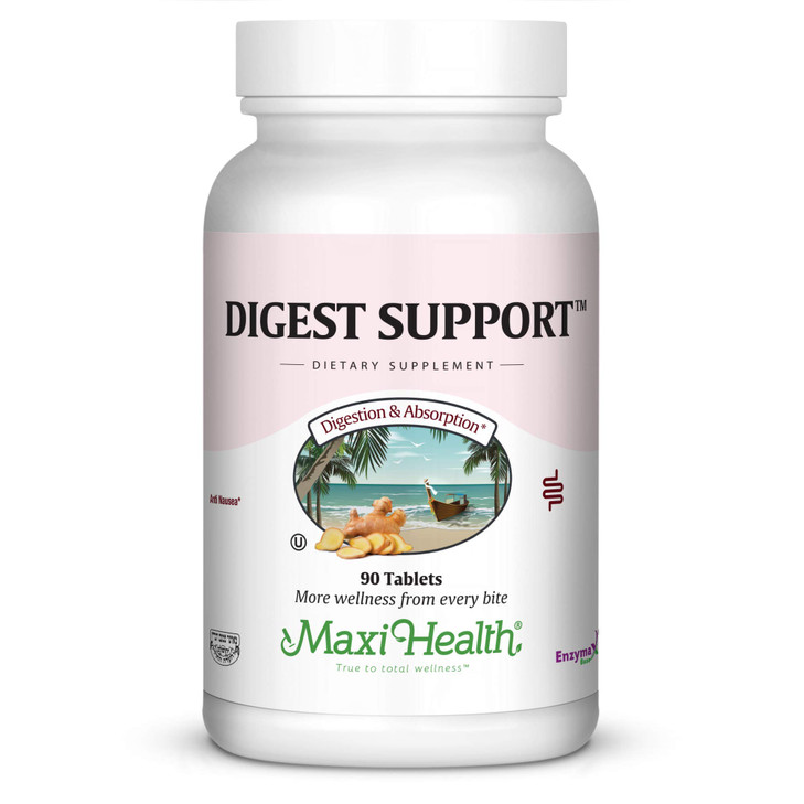 Maxi Health Digest Support - Herbal & Enzyme Complex