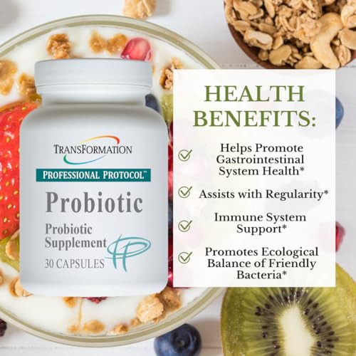 TRANSFORMATION THE GENESIS OF GOOD HEALTH Enzyme Probiotic Supplement, Supports