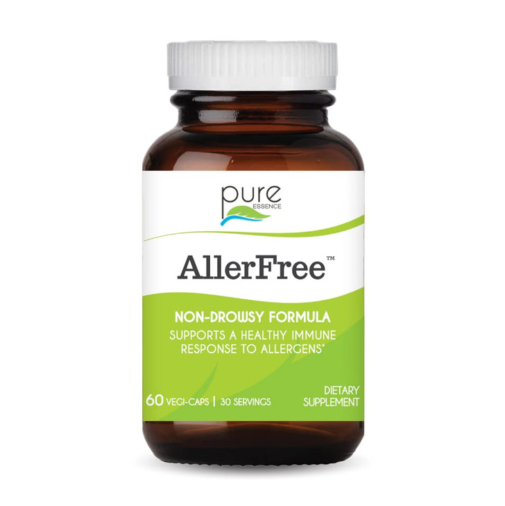 AllerFree Natural Allergy Support Supplement by Pure Essence Labs