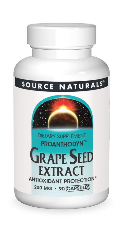 Source Naturals Proanthodyn Grape Seed Extract, Antioxidant Protection, Supports
