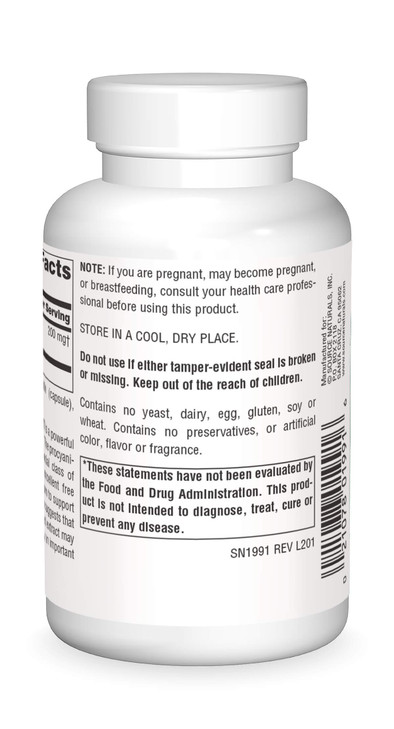 Source Naturals Proanthodyn Grape Seed Extract, Antioxidant Protection, Supports