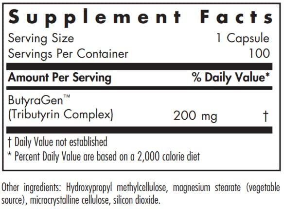 NutriCology ButyrAid Colon Lining Nutrition - Supports Gut and Colon Health