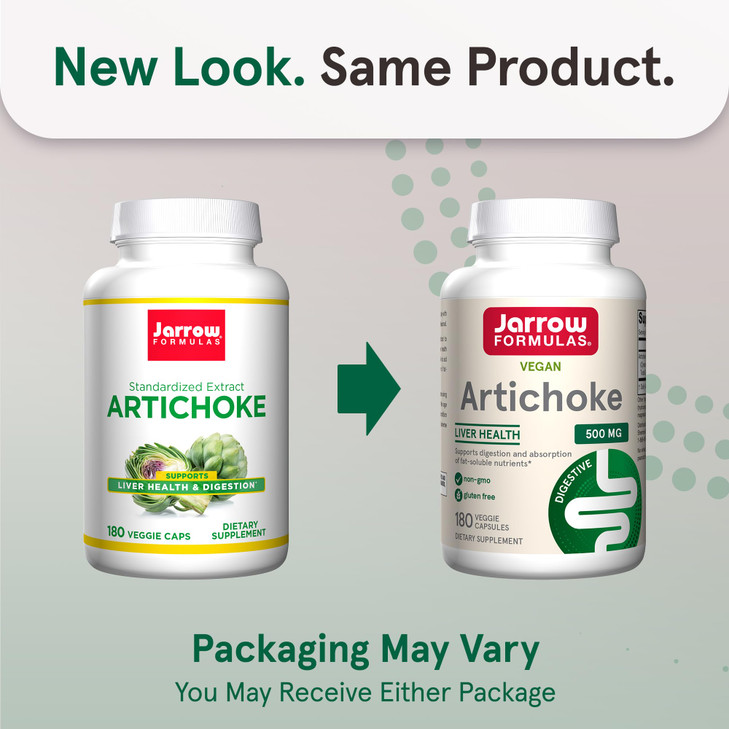 Jarrow Formulas Artichoke 500 mg - Standardized Artichoke Extract