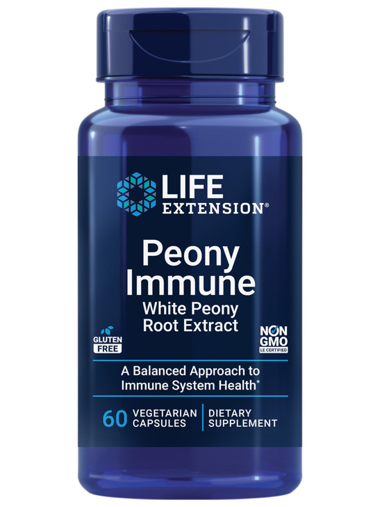 Life Extension Peony Immune, White Peony Root, Immune Health Support, Immune