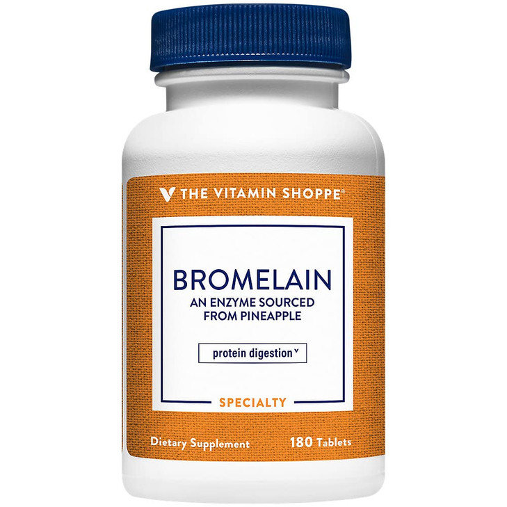 The Vitamin Shoppe Bromelain 500MG & 2,000 GDU, Supports Protein Digestion &