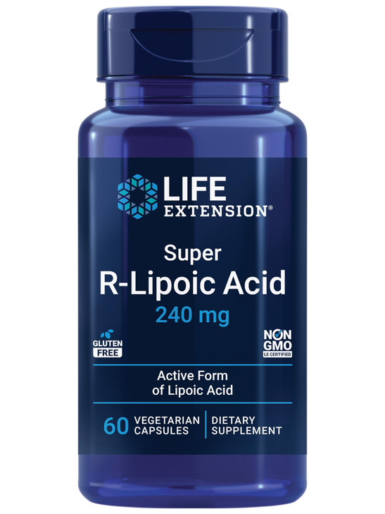 Life Extension Super R-Lipoic Acid - Healthy Aging, oxidative Stress Defense