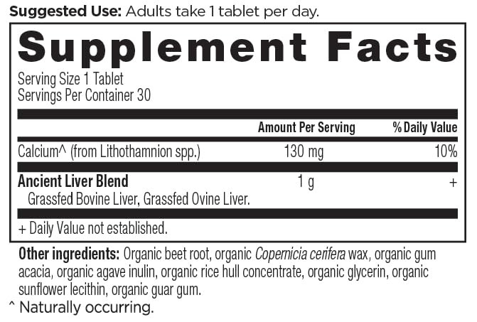 Ancient Nutrition Organ Supplements, Once Daily Grass-Fed and Wild Organ Complex