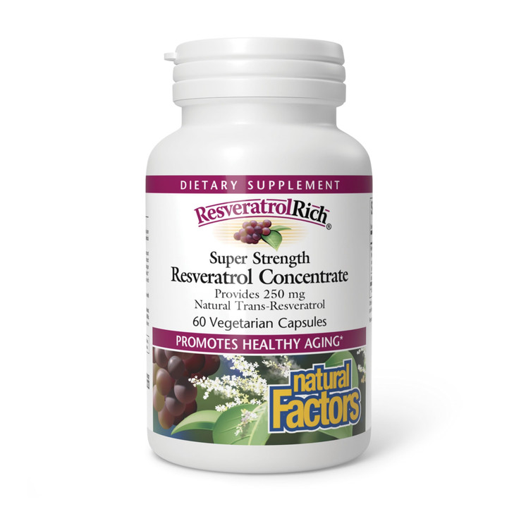 ResveratrolRich by Natural Factors, Super Strength Resveratrol Concentrate