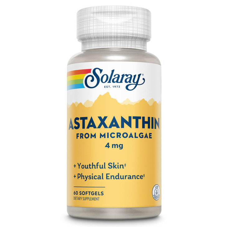 SOLARAY Astaxanthin 4 mg - Antioxidant