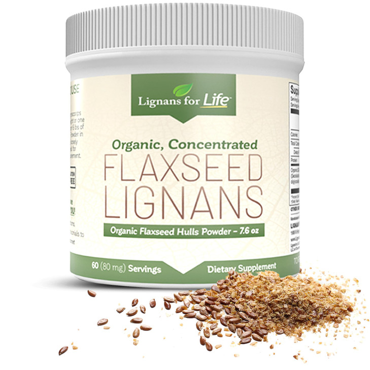 Lignans for Life - Natural Bulk Ground Flaxseed Powder