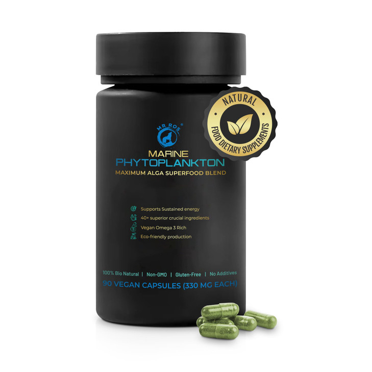 Mr Ros Marine Phytoplankton Capsules - 90 Vegan Capsules