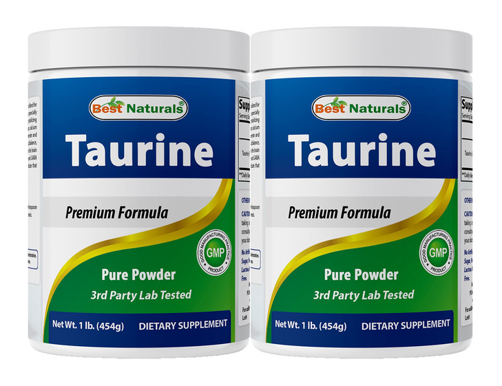 Best Naturals 100% Pure Taurine Powder Free Form
