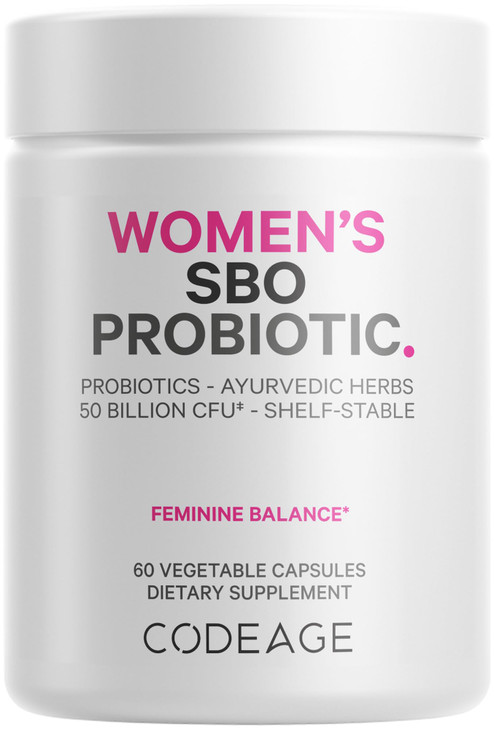 Codeage Womens Probiotics Supplement - 50 Billion CFUs