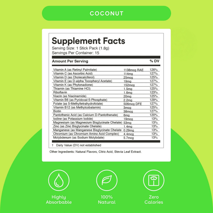MIXHERS Multi - Women's Multivitamin Drink Mix