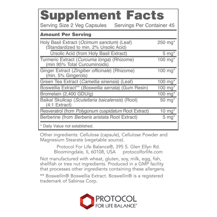 Protocol D-Flame - Joint Supplement - 90 Veg Caps