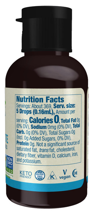 NOW Foods, Better Stevia Liquid, Glycerite, Zero-Calorie Liquid Sweetener, Low Glycemic Impact, Certified Non-GMO, 2-Ounce