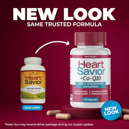 Natural Supplement with CoQ10, Red Yeast Rice, Niacin, Policosanol and Guggul.