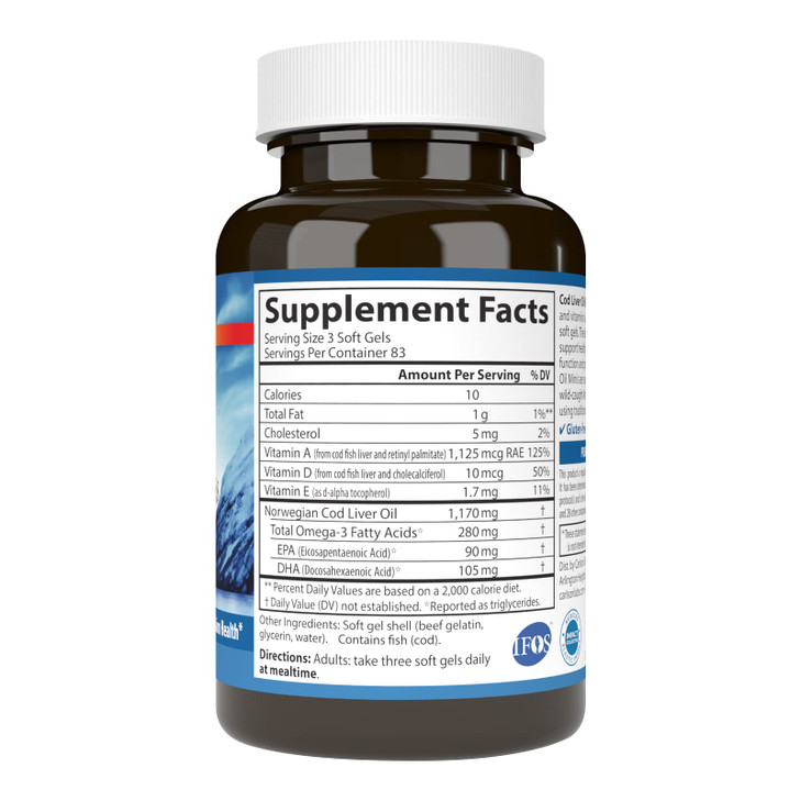 Carlson - Cod Liver Oil Minis, 280 mg