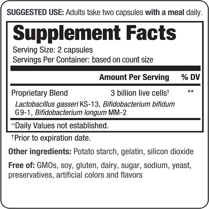 Kyolic Kyo-Dophilus Daily Probiotic, Immune Health & Digestive Support*, 360