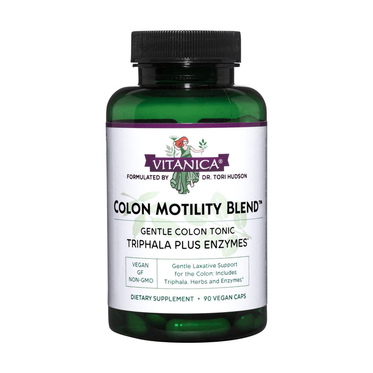 Vitanica Colon Motility Blend, Colon Support, Vegan, 90 Capsules