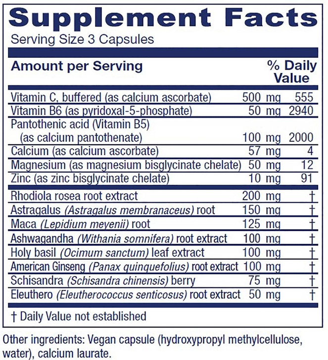 Vitanica Adrenal Assist, Adrenal Support, Vegan, 90 Capsules