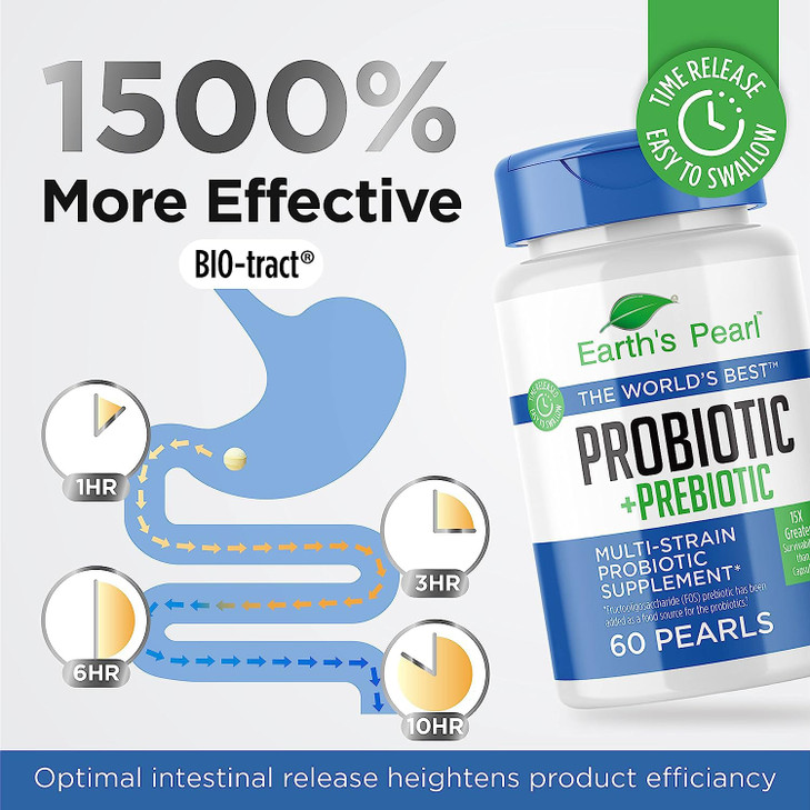 Earth's Pearl Probiotics for Women & Men & Kids